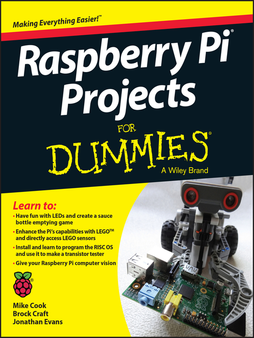 Title details for Raspberry Pi Projects For Dummies by Mike Cook - Available